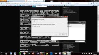 How to Install Zawgyi's Font/Keyboard for Windows Computer (Myanmar Version)