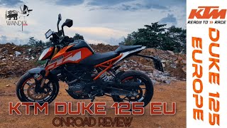 Better Than Duke 250 ??? KTM Duke 125 EU Review | SRI LANKA