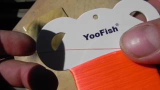 супер плетеная шнур леска для ультралайта фирмы YooFish из китая с сайта aliexpress