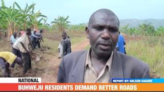 BUHWEJU RESIDENTS DEMAND BETTER ROADS