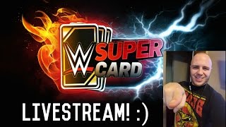 WWE SuperCard SEASON 3 Livestream! Noology and Chill! Ring Domination Grinding MAE YOUNG!