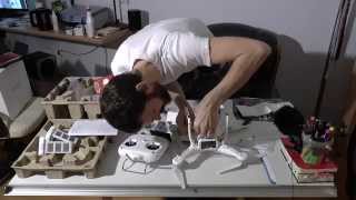 Часть 02 ОБЗОР Фантом 2 гимбал для GoPro и запасная батарея для фантома. PHANTOM 2