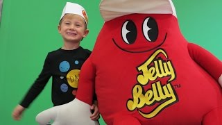 Смотрим как делают конфеты, Джэлли Бэлли Фабрика тур // visiting Jelly Belly Factory