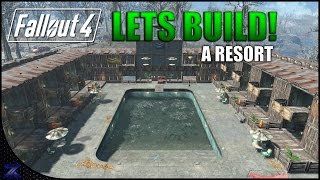Fallout 4 - Lets Build an Apocalyptic Resort | The Slog | Settlement Construction