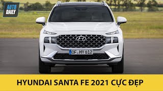 Hyundai Santa Fe 2021 lộ diện CỰC ĐẸP, như đàn anh Palisade