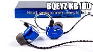 BQEYZ KB100 earphones review