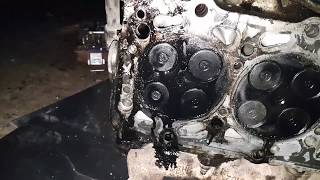 Ремонтируем Nissan Patrol Y61 ZD30, сняли всё-таки головку блока) Часть 2.