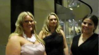 Katherine Roll, Kelsey Olson, Lindsey Garbelman at FFFWeek 2011 - JudgmentOfParis.com