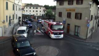 Vigili del Fuoco Empoli in Emergenza (Montelupo 06-10-2011)