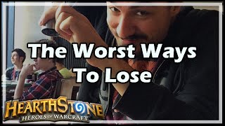 [Hearthstone] The Worst Ways To Lose