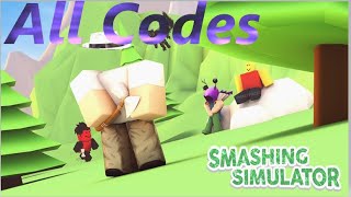 All NEW Working and active codes in smashing  simulator