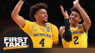 First Take reacts to Michigan beating Loyola-Chicago in men's Final Four | First Take | ESPN