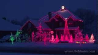 The Amazing Grace Christmas House - Holdman Christmas