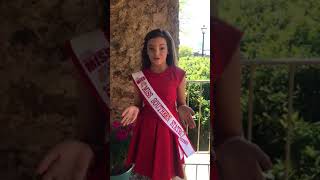 Allie Ingram 2018 USA National Miss Southern States Preteen delegate video
