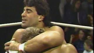 WCW Wrestling Arn Anderson vs Z Man Dec 1990