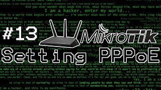 MikroTik : Konfigurasi PPPoE Client