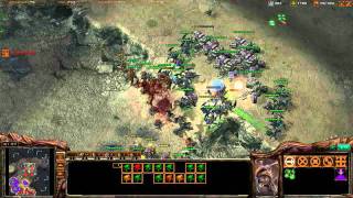 Destiny, Bluetea vs. TokyoHOT (T), NiTeCrAwLa (Z) (Part 2/2) - High Level 2v2 - Starcraft 2 Ladder