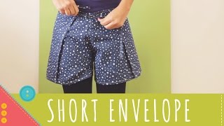 Aprenda a costurar um short envelope de amarrar Descomplica!