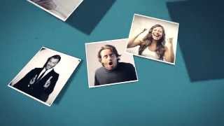 Falling Photos Intro | Sony Vegas Template
