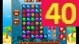 Игра "Сокровища Пиратов" 40 уровень (Как пройти на три звезды без бонусов)...