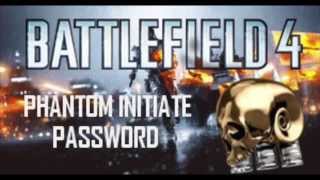 BF4 Phantom Initiate Assignment Password And How to Enter Password