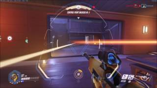 Practicing quickscopes - Ana PoV (Overwatch)