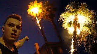 FIREWORK EXPLOSION GONE TERRIBLY WRONG!