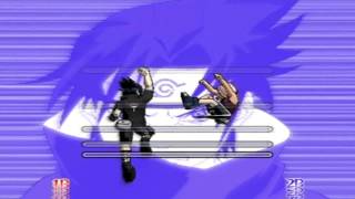 Naruto Ultimate Ninja 2 Sasuke moveset