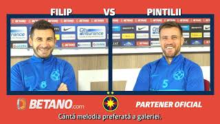 Q&A Filip și Pintilii: "Merg la Dinamo dacă-și pierd palmaresul" :) | Din vestiarul roș-albastru