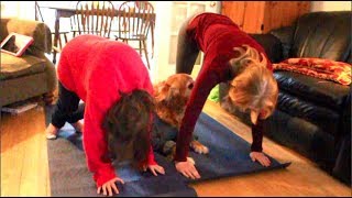 SISTER TEACHES ME YOGA