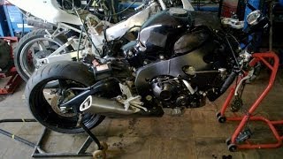 Спортбайк.Honda CBR 1000RR 2008г.-восстановление после аварии.
