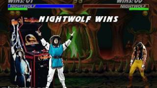 Mortal Kombat 3 - Friendship - Nightwolf