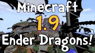 Minecraft 1.9 - Ender Dragons!