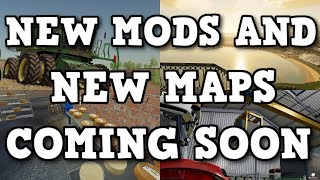 NEW MODS AND MAPS COMING SOON (PS4, Xbox, And PC) | Farming Simulator 19