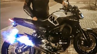 Yamaha MT09 Exhaust Compilation