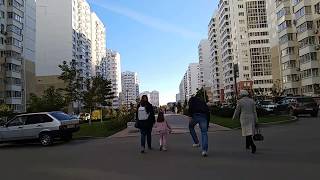 Прогулка на велосипеде г.Краснодар ул.Котлярова. Krasnodar city, Kotlyarowa street. by bike.