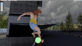 Cara kombinasi animasi lompat dan lari menggunakan fitur Timeline di Unity