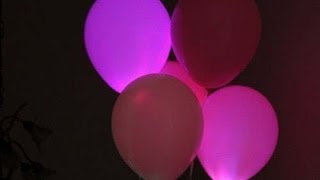Как сделать светящиеся шары своими руками