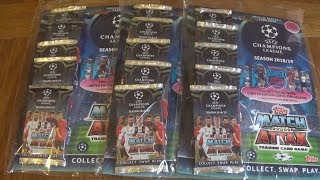 MEGA MULTI PACK OPENING MATCH ATTAX 2018/19 CHAMPIONS LEAGUE
