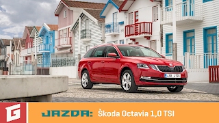 Škoda Octavia (facelift) 1,0TSI - prvá jazda - Garáž.TV