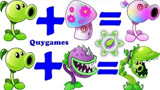 Plants vs Zombies 2: Peashooter pvz2+Chomper Pvz2= Snap pea pvz2
