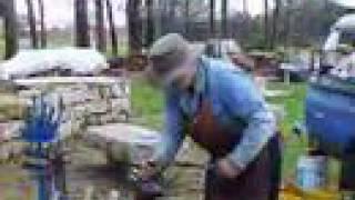 Artisan blacksmith Jeff Reinhardt