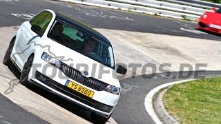 Skoda rapid spaceback édition monte carlo nurburgring nordschleife 08/05/2016