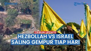 [FULL] Hezbollah Gempur Markas dan Pangkalan Israel di Perbatasan Lebanon dengan Aneka Senjata