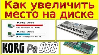 KORG~Удаление неактуальных файлов~Очистка диска⭐Korg sinth HDD cleaning