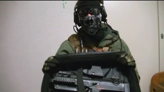 勉強、時々サバゲーな動画　～東京マルイ　MP7A1～