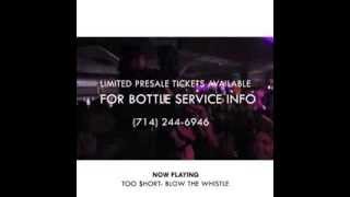 Too Short at La Mirage 18+ Thursday Dec.19th