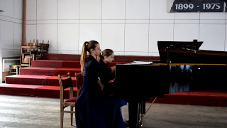 Chajkovski - Ptushkin "Old french song" Duo Viktoria Adriana
