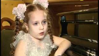 Channel 5, Kiev, Ukraine, about Anastasia Rizikov, Horowitz Competition (interview # 2)