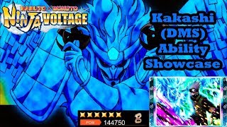 Kakashi Hatake (Double Sharingan) Ability Showcase | Naruto x Boruto Ninja Voltage
